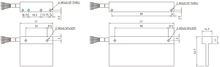 Hiwin Linear Motors Ironcore - LMC-HUB series