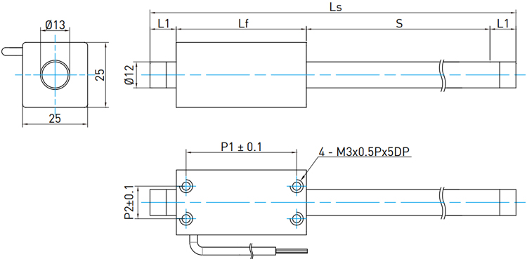 Hiwin Linear Motors Shaft - LMT2 series