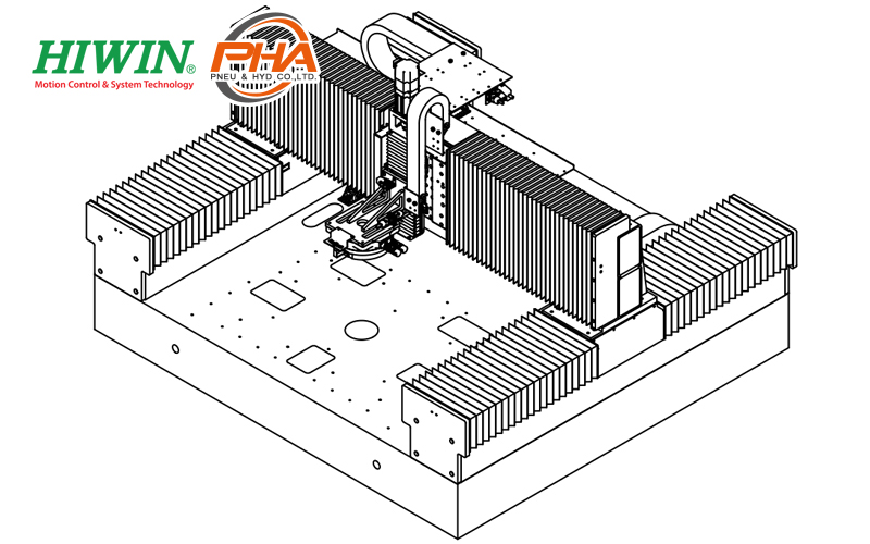 Hiwin Gantry Structure Customization - GLF Hiwin Gantry Structure Customization - GLF