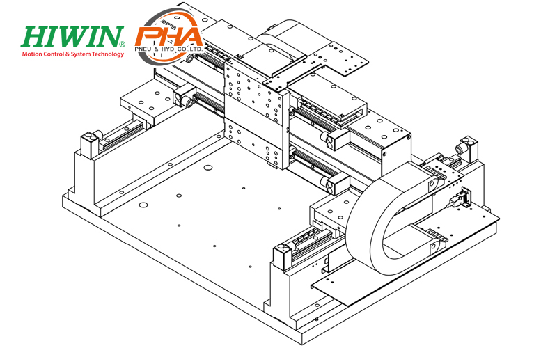 Hiwin Gantry Structure Standard - LMCB6-CC8