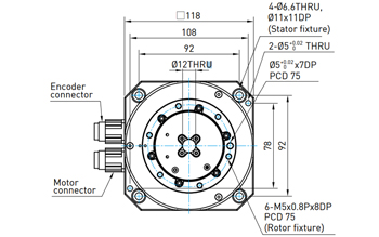 Hiwin Torque Motor Rotary Table - TMN42G