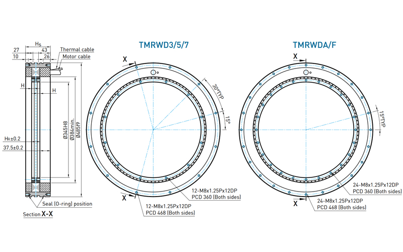 Hiwin Torque Motor - TMRWD series Hiwin Torque Motor - TMRWD series